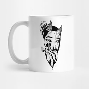 Vaporwave Japanese Cyberpunk Mug